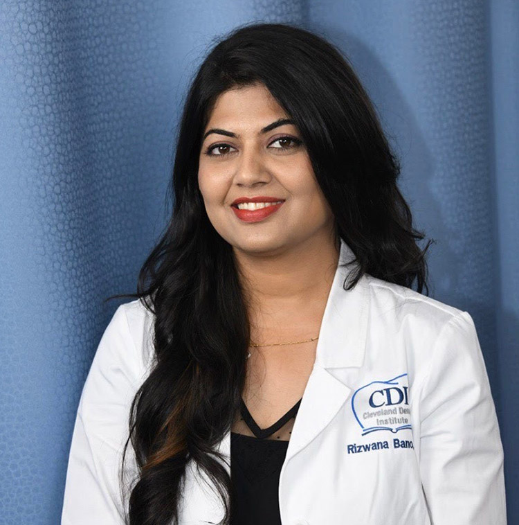 Cleveland Dental Institute |  CDI Ohio  |  Dr. Rizwana Bano